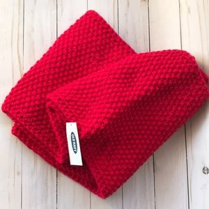 NWT Old Navy Red Infinity Scarf